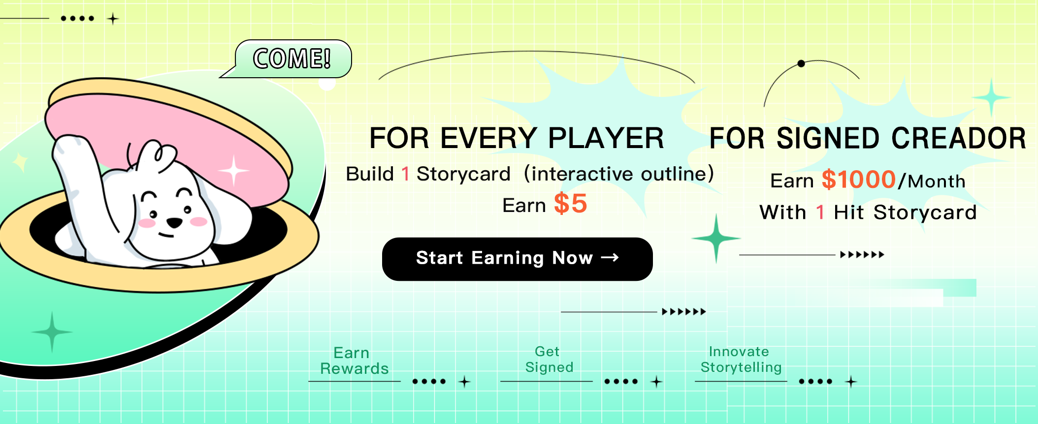 Join StoryPlay X as a Creator