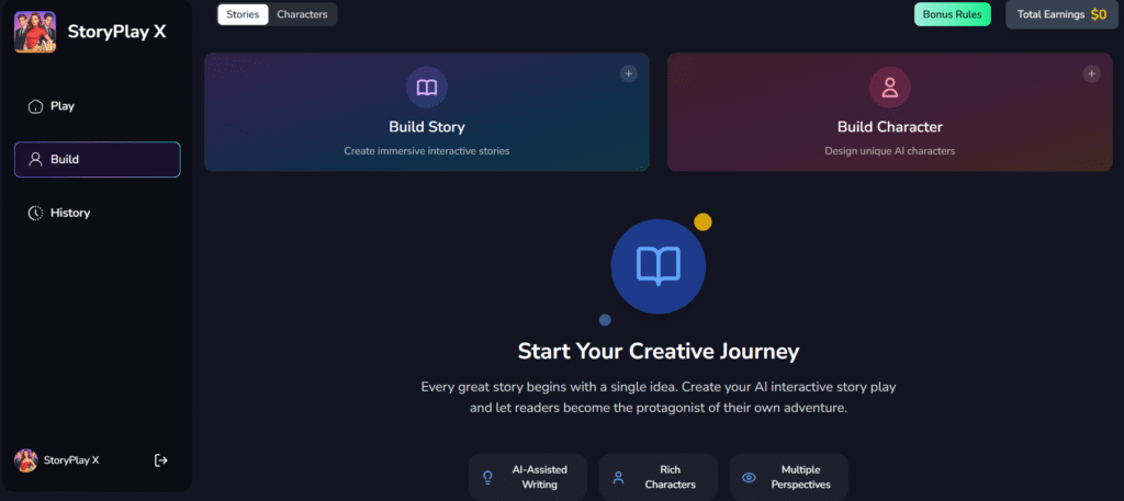 AI character creation
